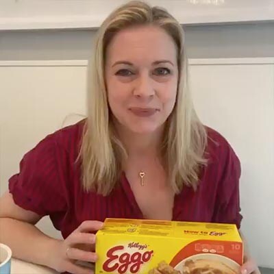 Melissa Joan Hart asking Where are your pants?